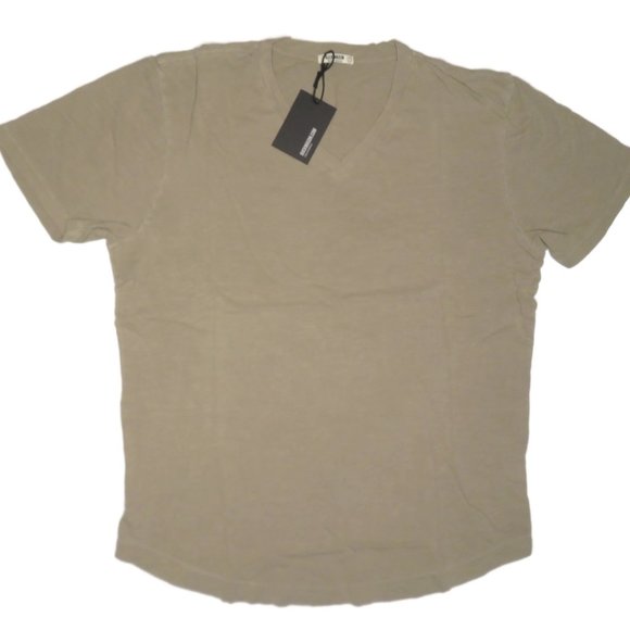 Buck Mason Other - Buck Mason Mens Slub T-Shirt Sage Green V Neck S L